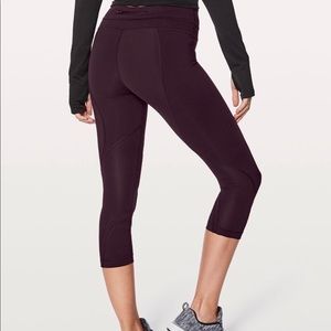 Lululemon Inspire Crop Leggings